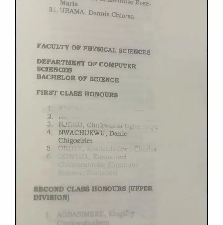 Reintroducing: Nwachukwu Daniel Chigozirim, B.Sc. (First Class Hons.) 🎓✨ 4 years of… — slide 4
