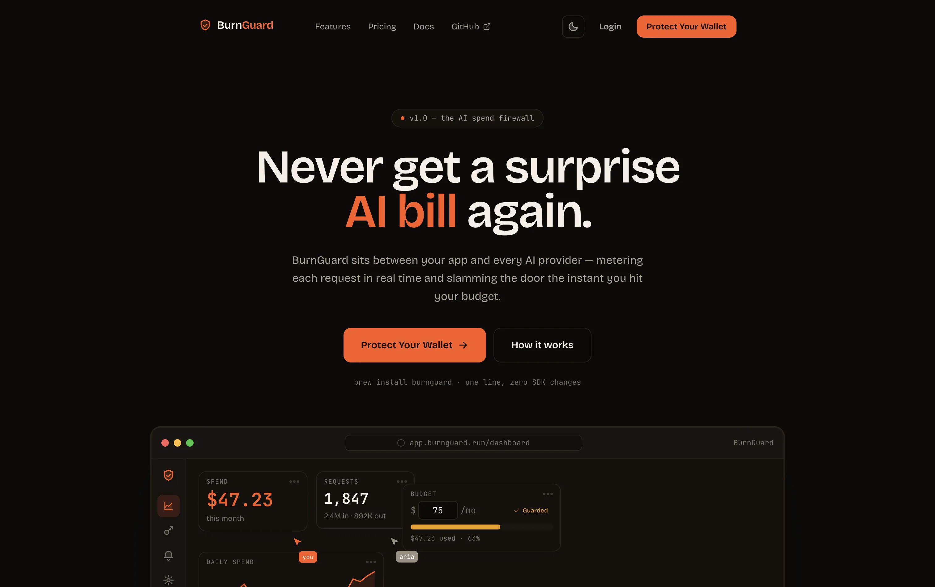 BurnGuard — AI API Cost-Protection Proxy
