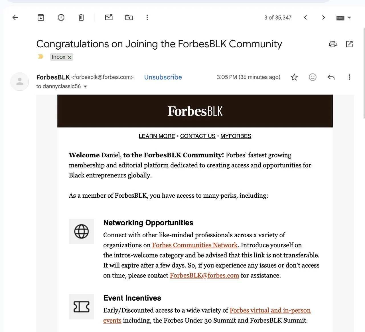ForbesBLK Community